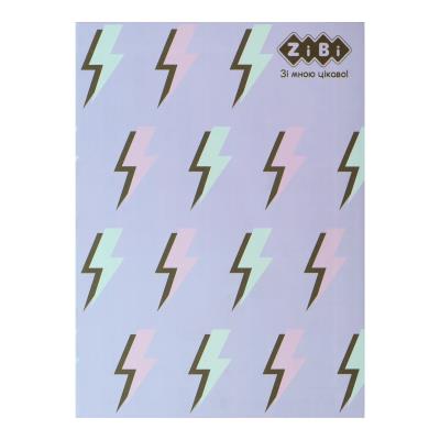 Блокнот PATTERN, А-5, 64 арк., кліт., ітгр. обкл., мат. лам.+Уфлак, KIDS Line, бузковий Блокнот PATTERN, А-5, 64 арк., кліт., ітгр. обкл., мат. лам.+Уфлак, KIDS Line, бузковий