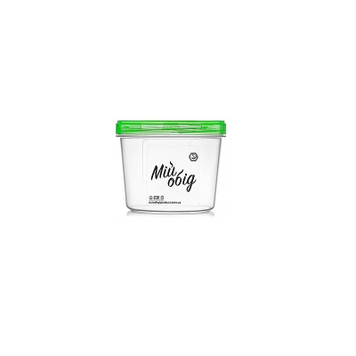 Емкость круглая для еды, 300 мл, зеленый, 67з арт Емкость круглая для еды, 300 мл, зеленый, 67з арт