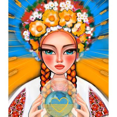 Алмазная мозаика SANTI "Моя Украина", 60*70 см на подрамнике, 954343 Алмазная мозаика SANTI "Моя Украина", 60*70 см на подрамнике, 954343