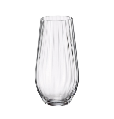 Посуд скляний декорований «Crystal Bohemia» Columba Optic - набір склянок високих 580мл (по 6шт)