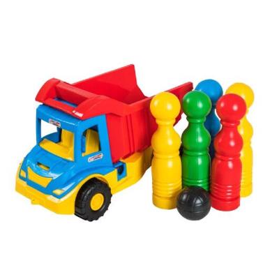 Іграшка "Multi truck" вантажівка з кеглями