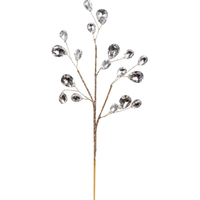 Гілка декоративна Yes! Fun з кристалами, 30 см Гілка декоративна Yes! Fun з кристалами, 30 см
