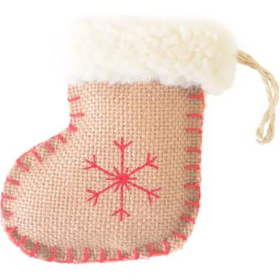 Підвіска Yes! Fun "Чобіток", світло-коричнева зі сніжинкою, h-9 см Підвіска Yes! Fun "Чобіток", світло-коричнева зі сніжинкою, h-9 см