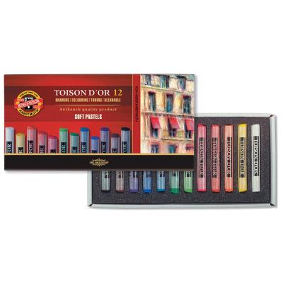 Крейда-пастель TOISON D'OR, 12 кол. Крейда-пастель TOISON D'OR, 12 кол.