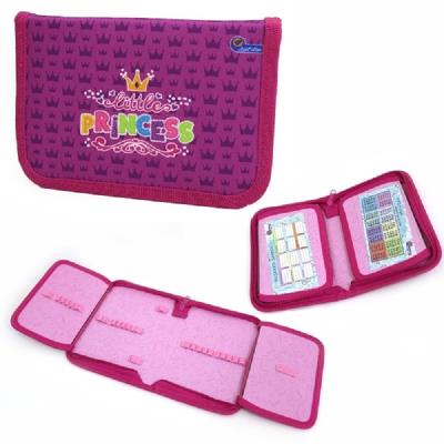 Пенал без наповн. 1 від. і 2 відчинив. "Princess", всередині кол. фон + роз.JO-19172 Пенал без наповн. 1 від. і 2 відчинив. "Princess", всередині кол. фон + роз.JO-19172