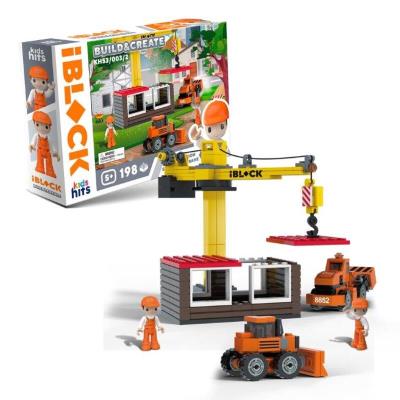 Конструктор Kids hits IBLOCK JUNIOR арт. KH53/003/2 (24шт) 195дет, короб. 32*5*21,5см Конструктор Kids hits IBLOCK JUNIOR арт. KH53/003/2 (24шт) 195дет, короб. 32*5*21,5см