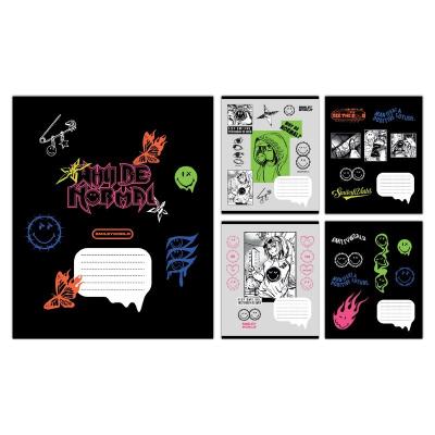 А5/24 лін. Yes Smiley World Anime, зошит учнівський шкільний А5/24 лін. Yes Smiley World Anime, зошит учнівський шкільний