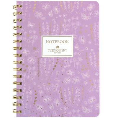 Блокнот на спіралі тв. об., А5, 80 арк,кл,TR,Morning Dew 1