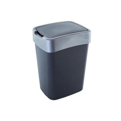 Відро для сміття "Євро" 45л. (/граніт/сіре)