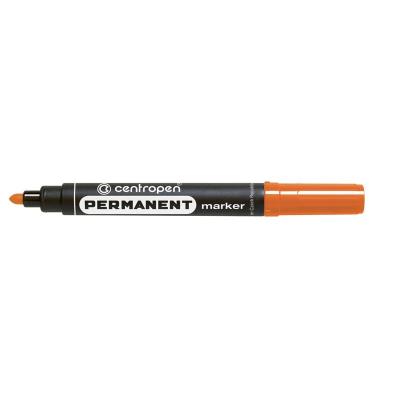 Маркер Permanent 2.5 мм, помаранчевий, круглий, 8566