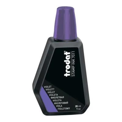 Фарба штемпельна 28мл, фіолетова, Tr 7011 (1/10)
