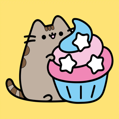 Картина за номерами SANTI "Пушин. Кексик", 25*25см, полотно кольорове