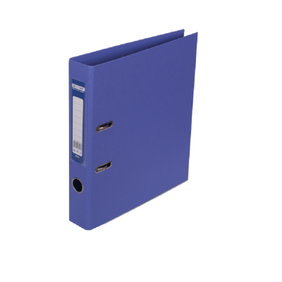 Регистратор ELITE, 2-х сторонний, А4, 50мм, PP, фиолетовый, сборный