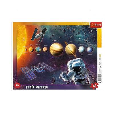 Пазли 25 елементів (Рамкові) - "Сонячна ситстема" /Trefl Пазли 25 елементів (Рамкові) - "Сонячна ситстема" /Trefl