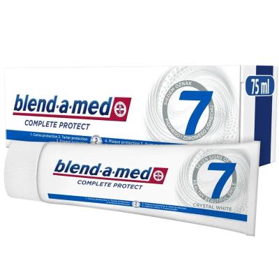 16705 BLEND_A_MED зуб. паста Complete Захист 7 Кришталева Білизна 75мл