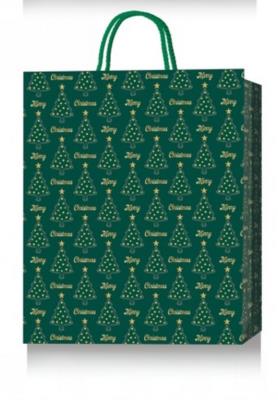 Пакет паперовий подарунковий, L:31х42х12см, тиснення фольгою і конгревне тиснення BM.2000160