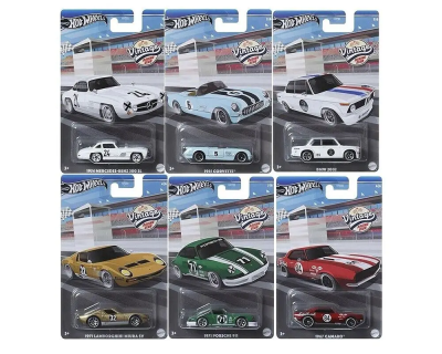 Тематична машинка "Вінтажні перегонові" Hot Wheels (в ас.)