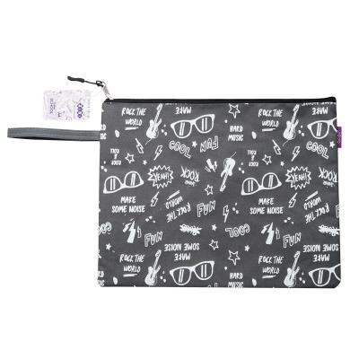 Папка А4 "ШКОЛА", 33x24x1см, котон та поліест., сіра