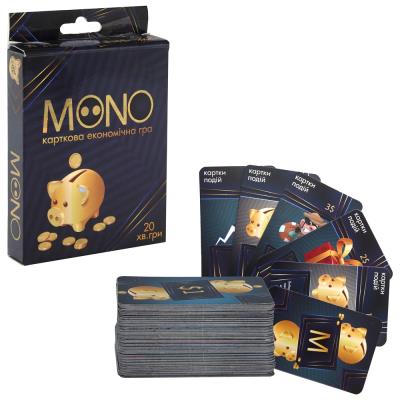 Карточная игра 30569 (укр) "Mono", в коробке 13,5-9-2,2 см