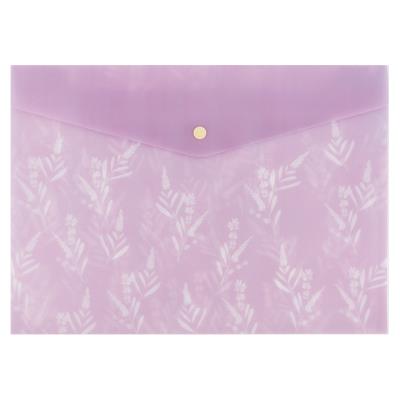 Папка на кнопці А4 Lavender-3