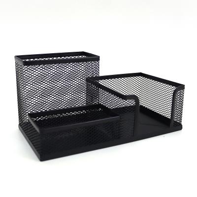 DSCN3689-B Органайзер настільний метал. 20 * 10 * 10см "Сітка" 3 відділення, чорний, 1шт / етикет DSCN3689-B Органайзер настільний метал. 20 * 10 * 10см "Сітка" 3 відділення, чорний, 1шт / етикет