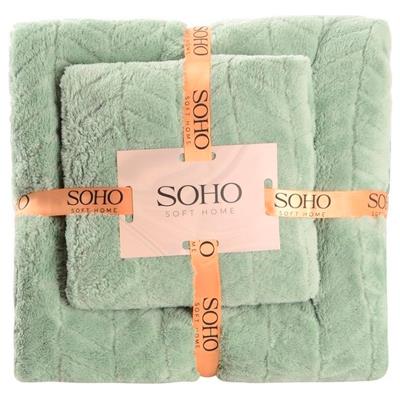 Текстиль банний SOHO Наб. руш. 35*75+70*140см, мікроф. Green (35*75+70*140см, мікроф. Green)