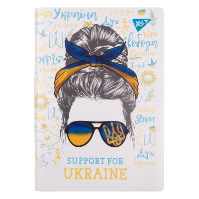 Зошит для записів YES А5/70 пласт. обкл. "Freedom", клітинка