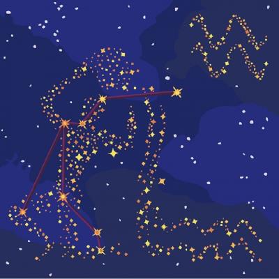 Набір для розпису по номерах. Фарба "металік" Зоряний знак "Водолій", 50*50 см (1) Набір для розпису по номерах. Фарба "металік" Зоряний знак "Водолій", 50*50 см (1)