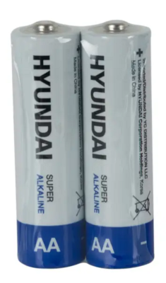 Батарейка HYUNDAI LR6 AA Shrink 2 Alkaline (HT7006003) (в плівці 2шт)