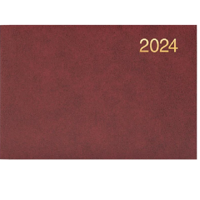 Щотижневик 2024 кишеньк. Miradur з/т бордовий Щотижневик 2024 кишеньк. Miradur з/т бордовий