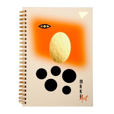 Блокнот YES А5/64 7БЦ cпіраль "Make art", клітинка