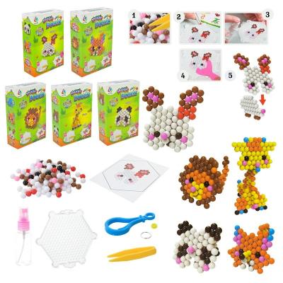 Аквамозаїка арт. 8275/76/77/78/79 (240шт/2) 5 видів мікс, короб. 9,7*4*14,6см