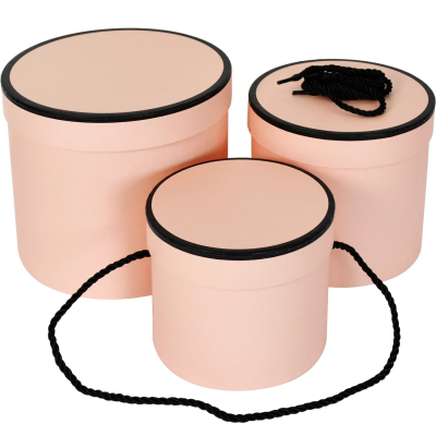 Набір подарункових коробок круглих 25030043 №2