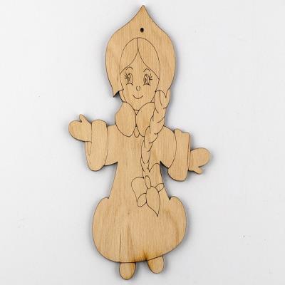 Дерев"яна Мульт-розмалоьвка "Снігурочка" (1) Дерев"яна Мульт-розмалоьвка "Снігурочка" (1)