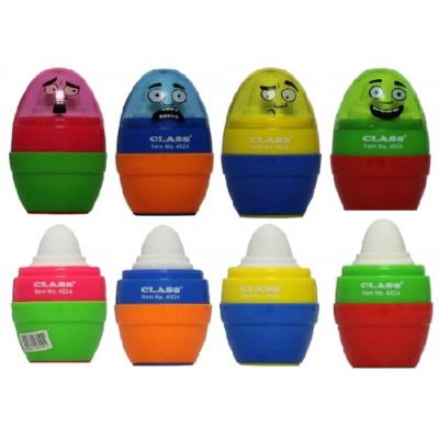 Точилка с контейн,+ластик 4824,CLASS Точилка с контейн,+ластик 4824,CLASS