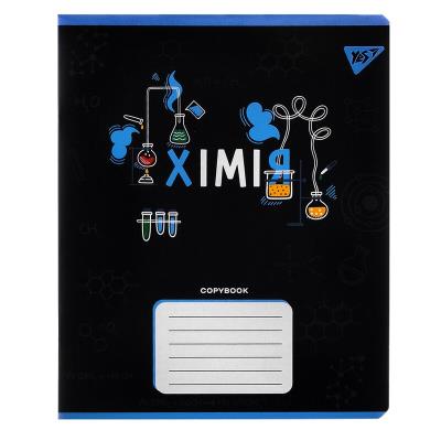 Зошит для записів YES А5/48 кл. ХІМІЯ (Black) виб.гібрид.лак