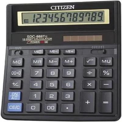  Калькулятор Citizen SDC-888 TII, бухгалтерский, 12г.