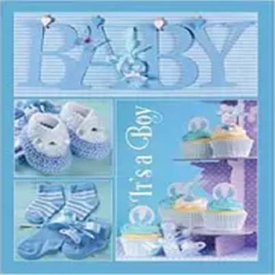 Альбом EVG 20sheet Baby collage Blue w/box 