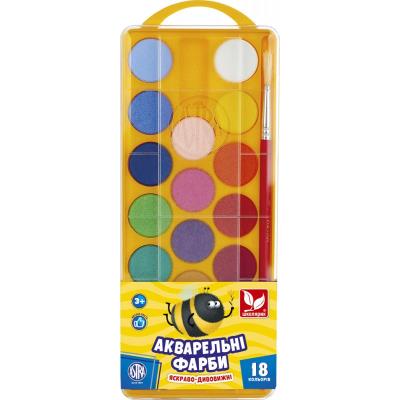 Краски акварельные 18 цветов, 83210900-ua, (1/30) Краски акварельные 18 цветов, 83210900-ua, (1/30)