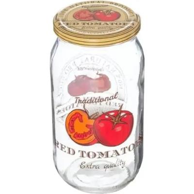 Банка HEREVIN Decorated Jar-Tomato 1 л