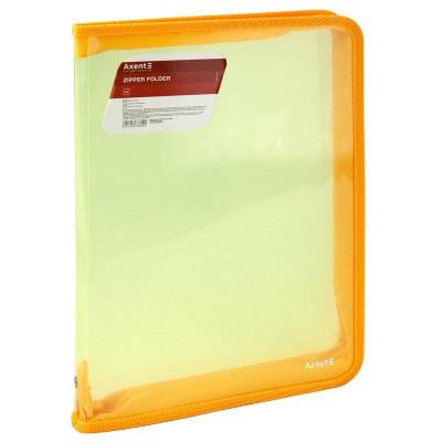 Папка об'ємна на блискавці А4, прозора жовта,1801-25-A (1/24/96) Папка об'ємна на блискавці А4, прозора жовта,1801-25-A (1/24/96)