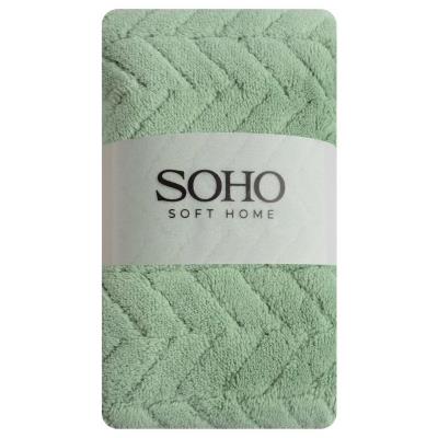 Текстиль банний SOHO Рушник 35*75см, мікроф. Green (35*75см мікроф. Green)