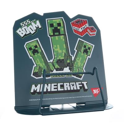 Підставка для книг фігурна Yes "Minecraft.Creeper", метал