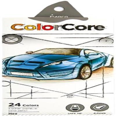 Олівець" Marco"шестигр. 24 кол.ColorCore:3000-24СВ Олівець" Marco"шестигр. 24 кол.ColorCore:3000-24СВ