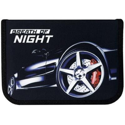 пенал 1-яр. пустий, 2 відворота, поліестер, "Breath of Night", 24212C