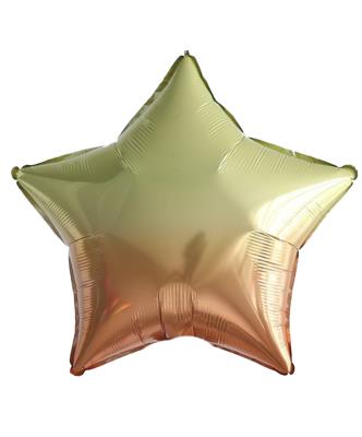 Кулька фольг. 18' ЗІРКА ОМБРЕ ЯНТАРНО- ЗОЛОТА 45см (упак/5шт) Кулька фольг. 18' ЗІРКА ОМБРЕ ЯНТАРНО- ЗОЛОТА 45см (упак/5шт)