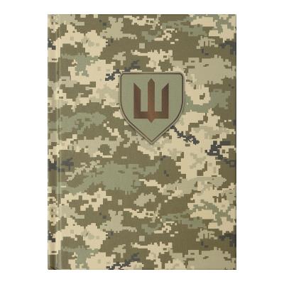Записна книжка ARMED FORCES, А6, 64 арк., клітинка, тверда обкладинка, мат. ламінація, т.зелений Записна книжка ARMED FORCES, А6, 64 арк., клітинка, тверда обкладинка, мат. ламінація, т.зелений