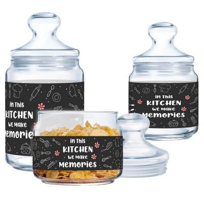 Банка LUMINARC CLUB KITCHEN MEMORIES /НАБІР/3х0.5, 0.75, 1 л (X1073)