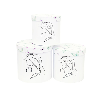 Подарункова коробка кругла 25038227 №1 Подарункова коробка кругла 25038227 №1