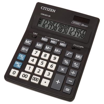 Калькулятор CITIZEN CDB1601-BK (1)